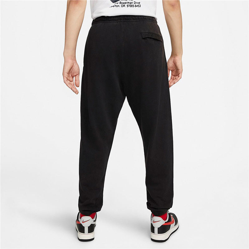 Nike NSW Washed French Terry Pants 'Black' DQ4176-010