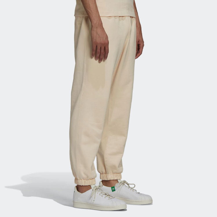 adidas x Pharrell Humanrace Small Logo Sweatpants 'Beige' H58329