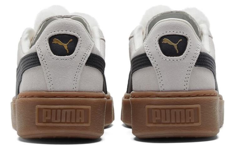 (WMNS) PUMA Suede Platform 'Cream White' 391902-01