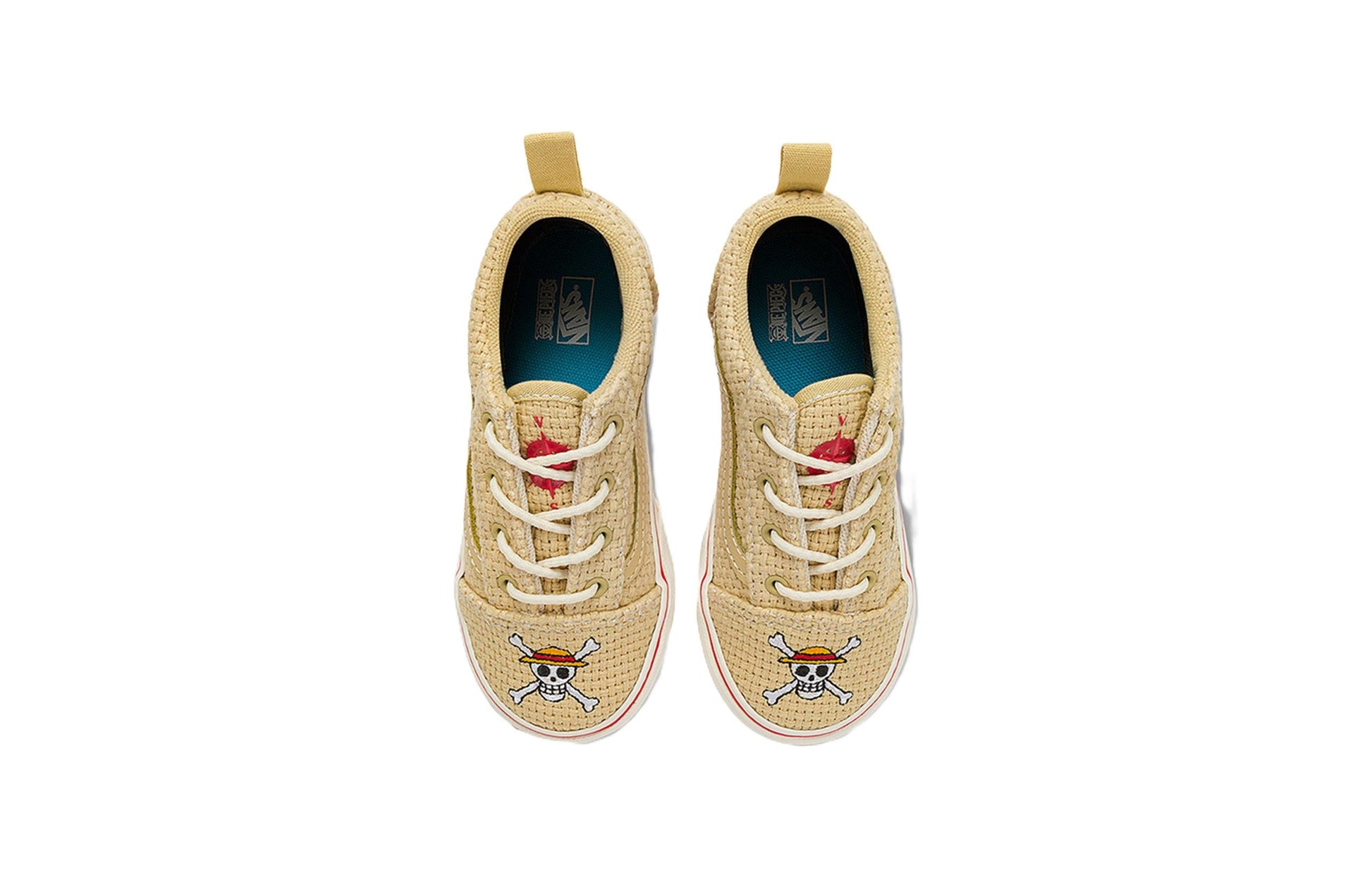 (TD) Vans Old Skool Elastic Lace x One Piece 'Straw Multi' VN0A4TZOBMB