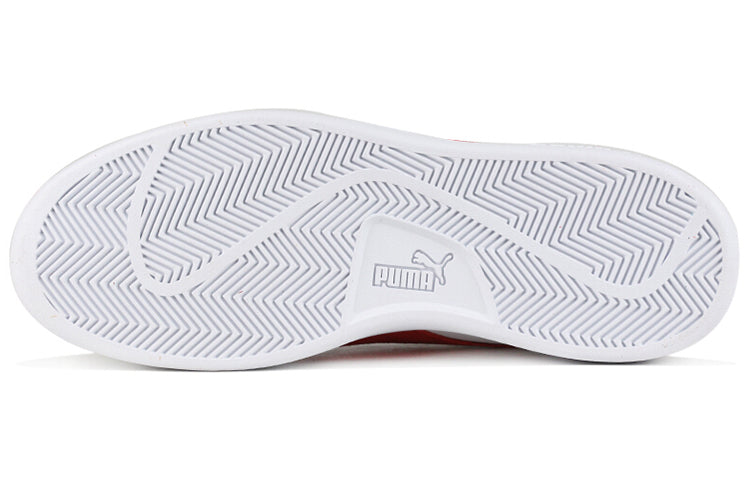 PUMA Smash v2 Mid L 'White Red' 366924-10