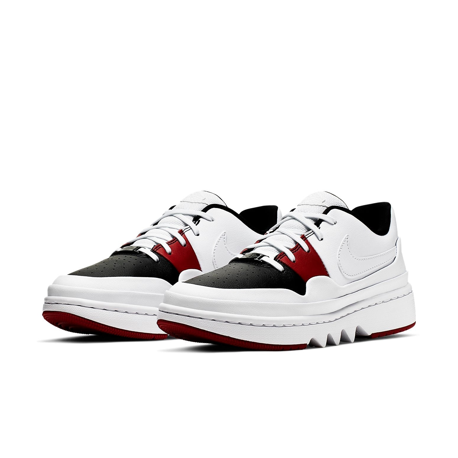 (WMNS) Air jordan 1 Jester XX Low Laced 'White Red' CI7815-101