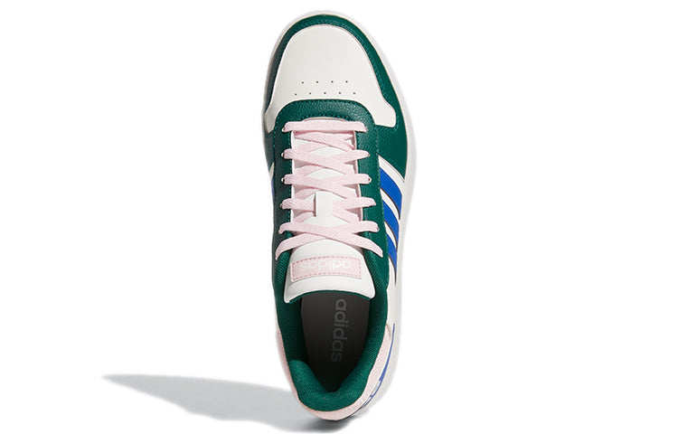 (WMNS) adidas Hoops 2.0 'White Green' GW3368