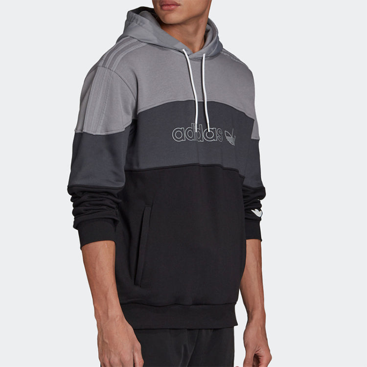 adidas originals Colorblock Fleece Lined Stay Warm Gray Black GD5796