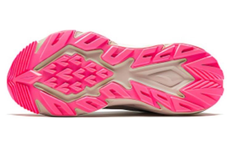 (WMNS) ANTA Running Shoes 'White Brown Pink' 122415536-3