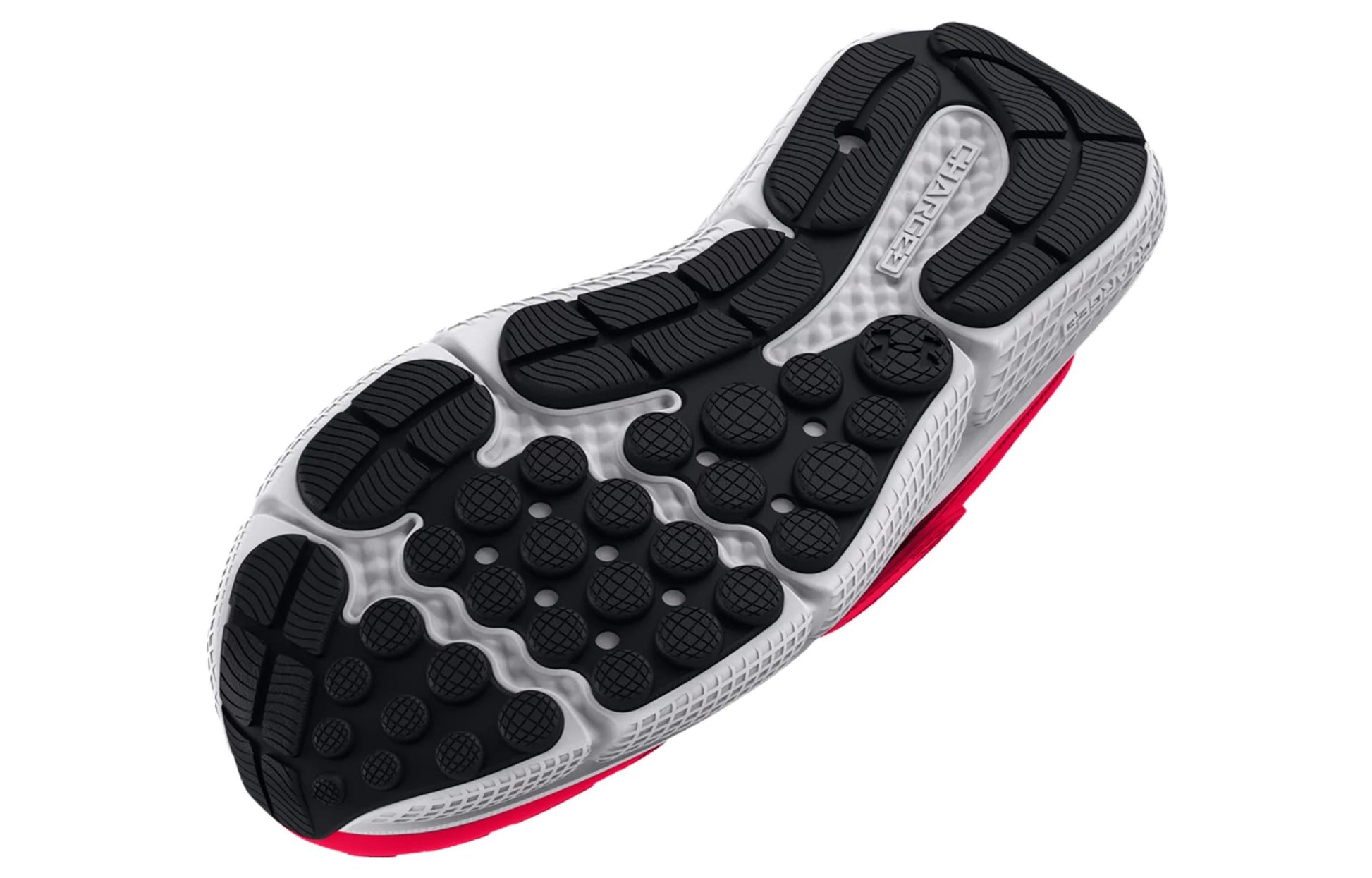 (PS) Under Armour Assert 10 AC Wide 'Red Black' 3026186-600