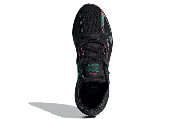 adidas originals ZX 2K Boost 'Black Green Grey' GX2719