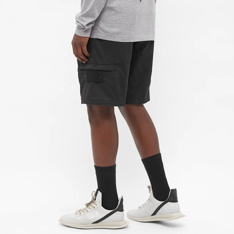 STONE ISLAND Ghost Cargo Short 'Black' 7415L06F2-V0029
