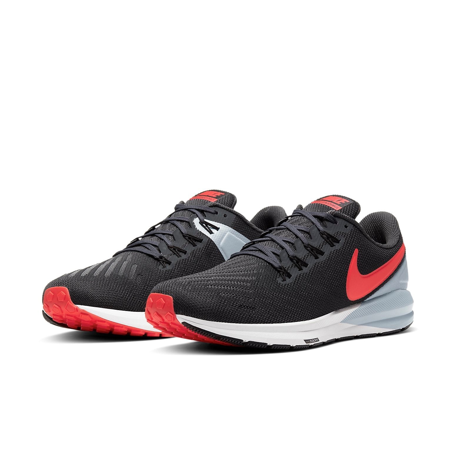 Nike Air Zoom Structure 22 'Anthracite Bright Crimson' AA1636-010