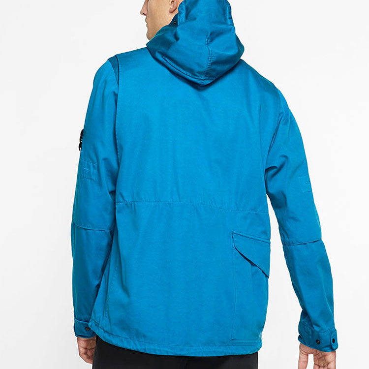Nike Golf x Stone Island Crossover Sports Hooded Jacket US Edition Blue AV5229-406