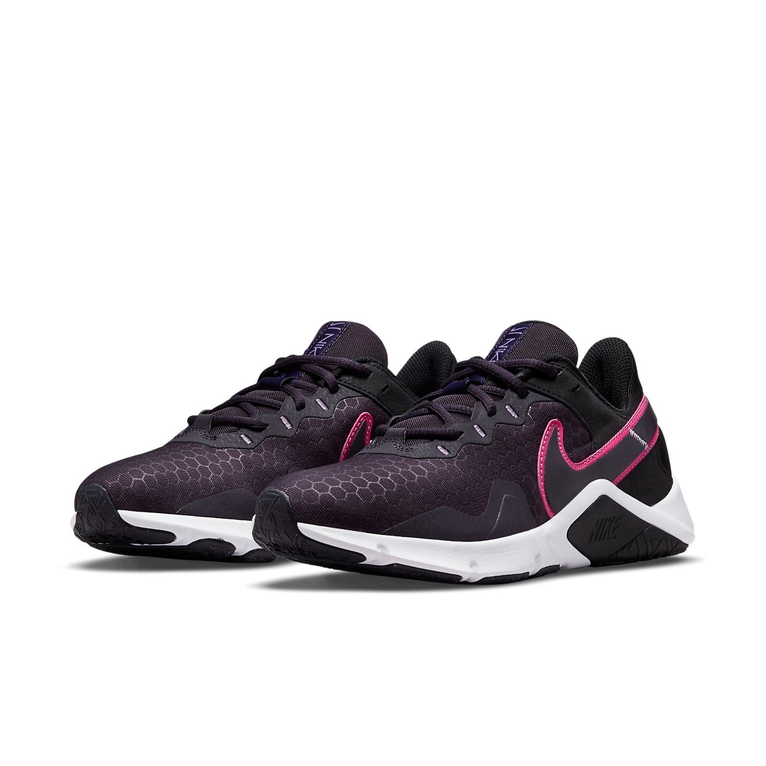 (WMNS) Nike Legend Essential 2 'Black Hyper Pink' CQ9545-014