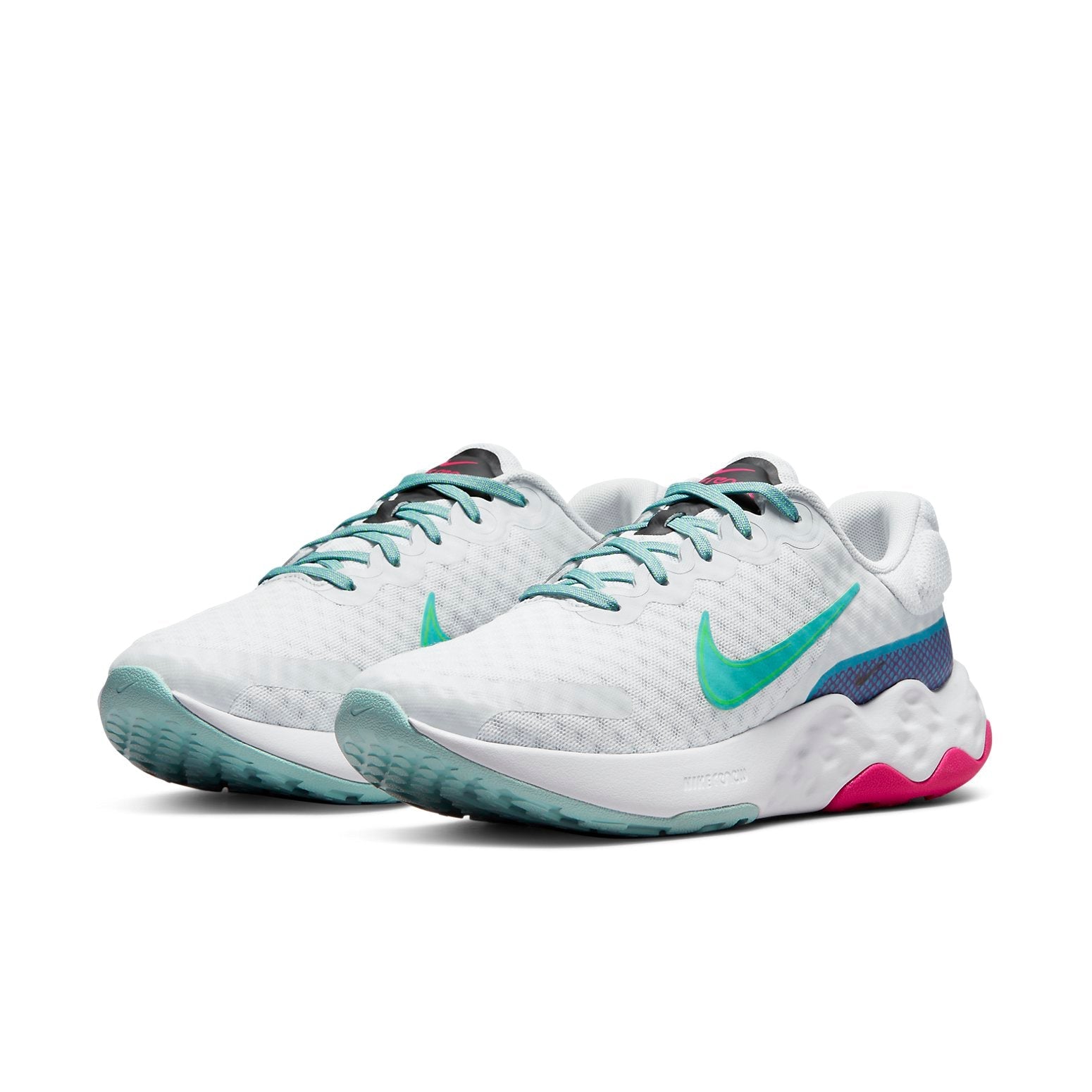 (WMNS) Nike Renew Ride 3 'Photon Dust Ocean Cube' DC8184-006