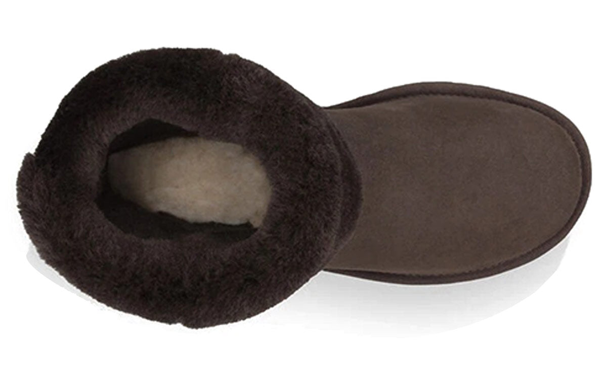 (WMNS) UGG Classic Short Snow Boots Brown 'Brown' 5825-CHO