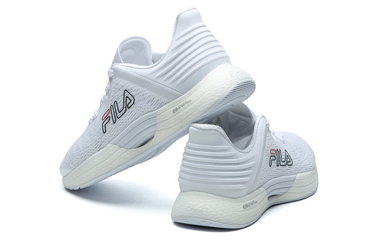 (WMNS) FILA Athletics Low Shoes 'White Black Logo' A12W122104FWT
