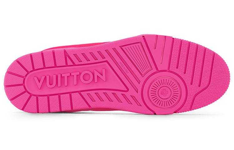 (WMNS) LOUIS VUITTON LV Trainer Sneakers 'Hot Pink' 1AC5C7