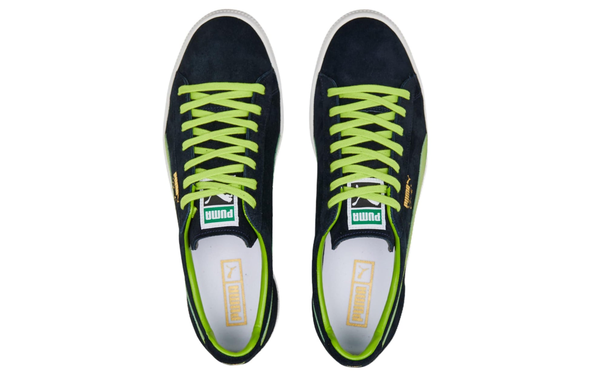 PUMA Clyde Made in Japan 'Clydezilla - Navy Lime Smash' 390085-02