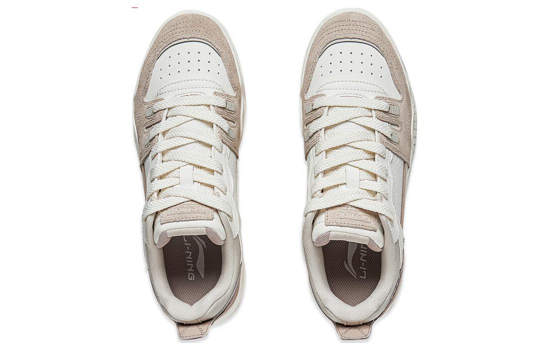 (WMNS) Li-Ning Jiangyue 'White Grey Brown' AGCT294-4