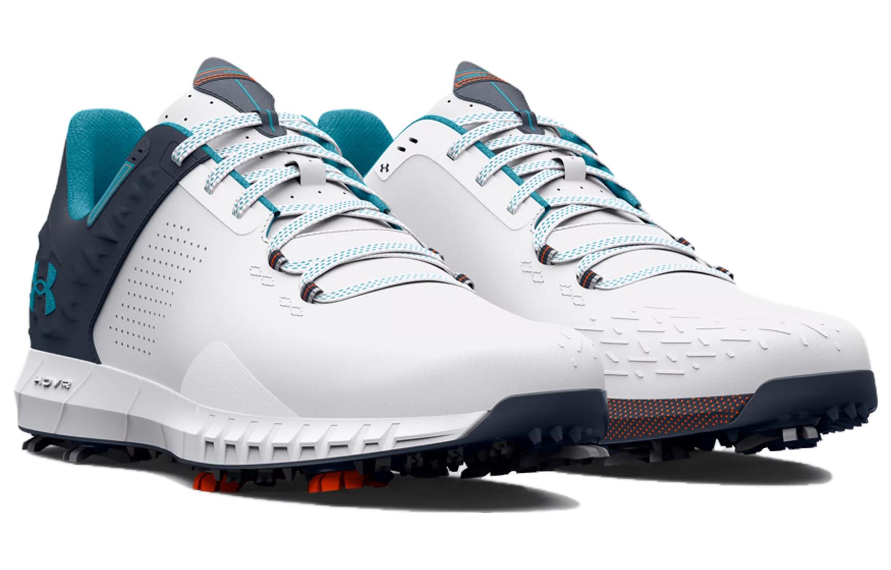 Under Armour HOVR Drive 2 Wide Golf Shoes 'White Teal' 3025078103