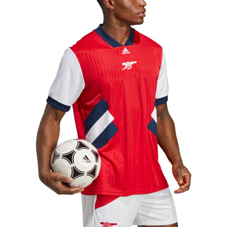 adidas Arsenal Icon Jersey Asia Sizing 'Red White' HT7151