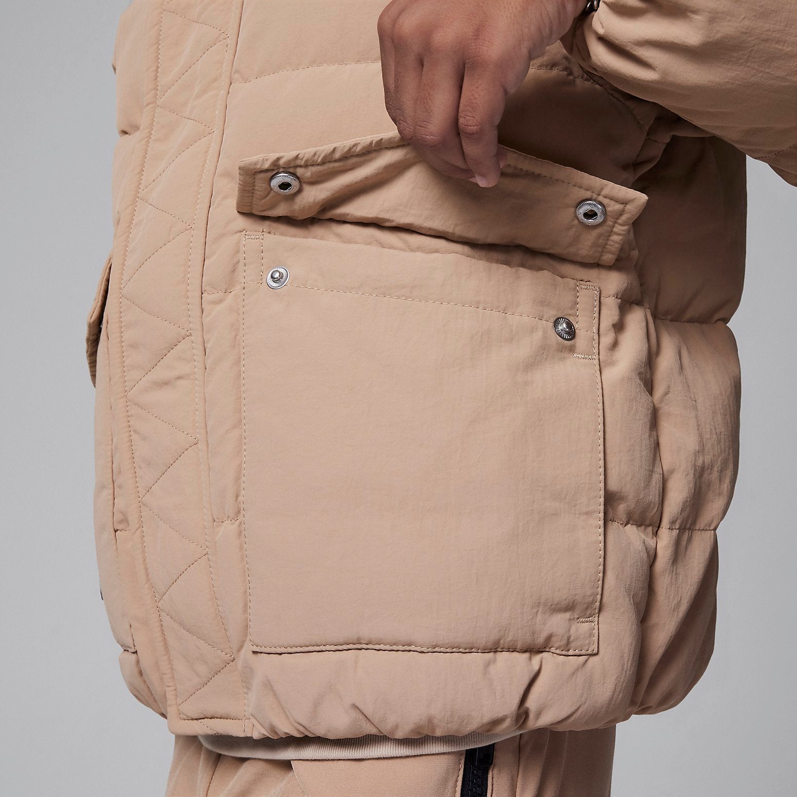 (PS) Air Jordan Utility Puffer Jackets 'Khaki' FV2822-200