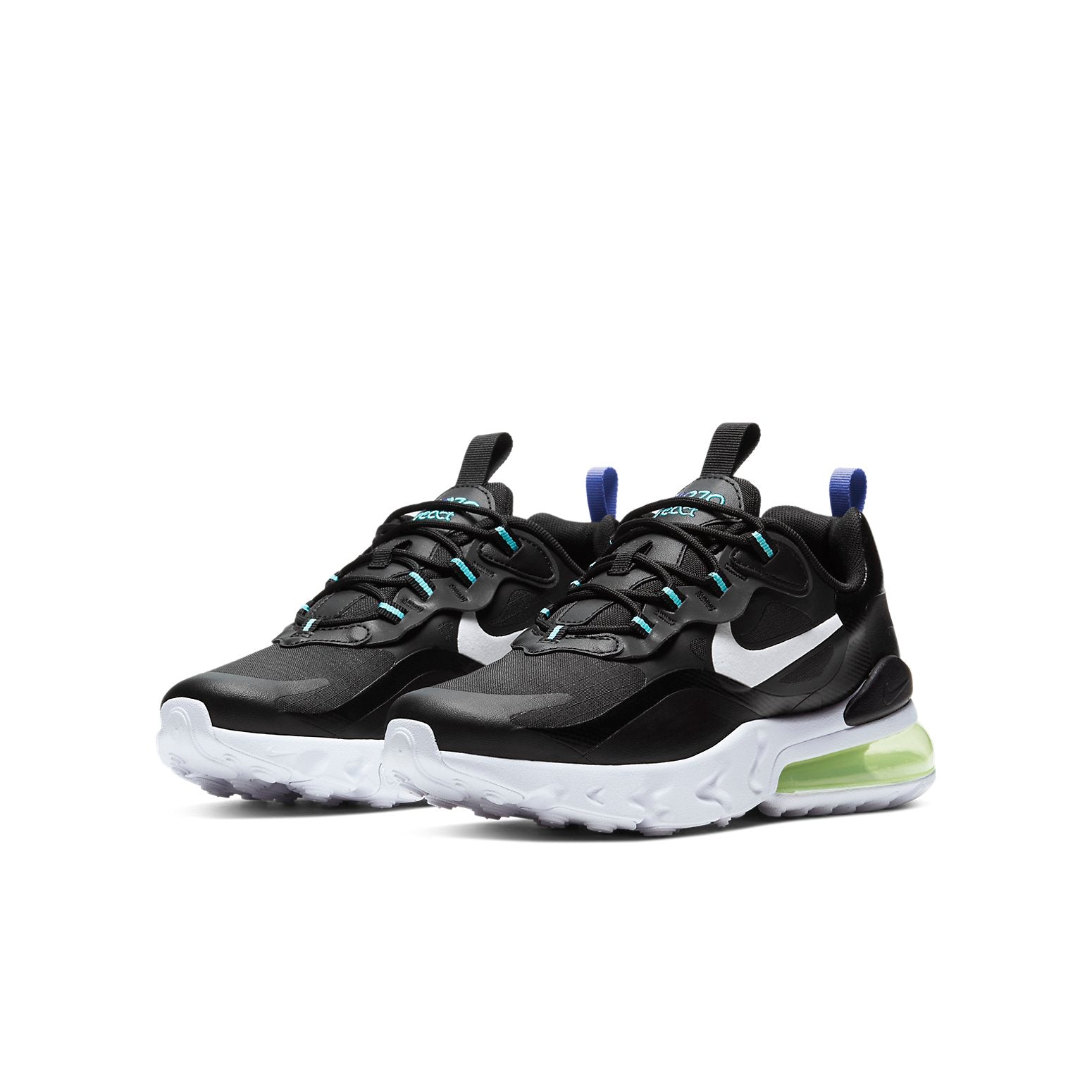 (GS) Nike Air Max 270 React 'Black White Green' CZ4212-001