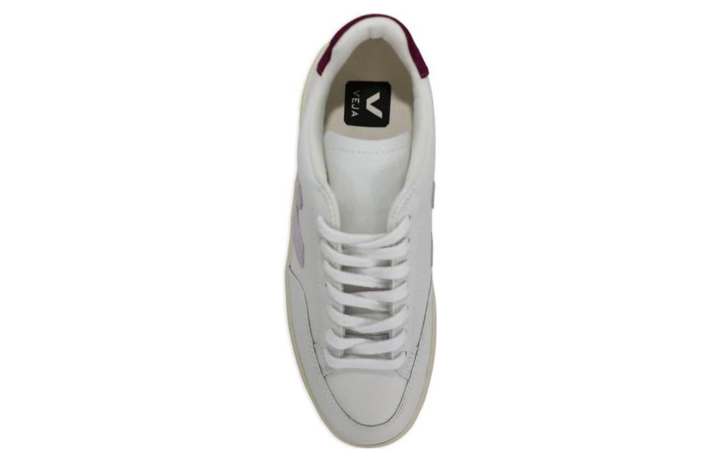 Veja V-12 Leather 'Extra White Purple' XD0203301