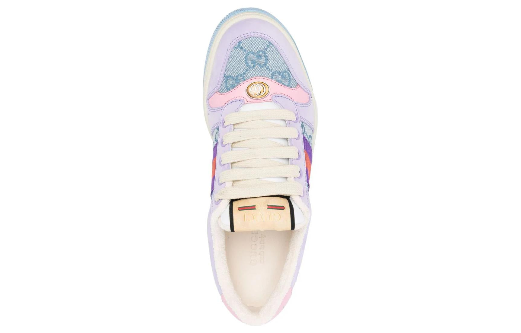 (WMNS) Gucci Screener GG Sneakers 'Purple Multi' 741575-9SFR0-8480