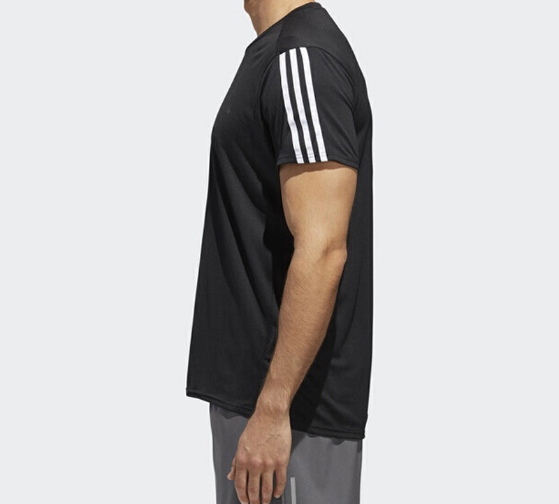 adidas Climalite Running Gym Short Sleeve Black DM1665