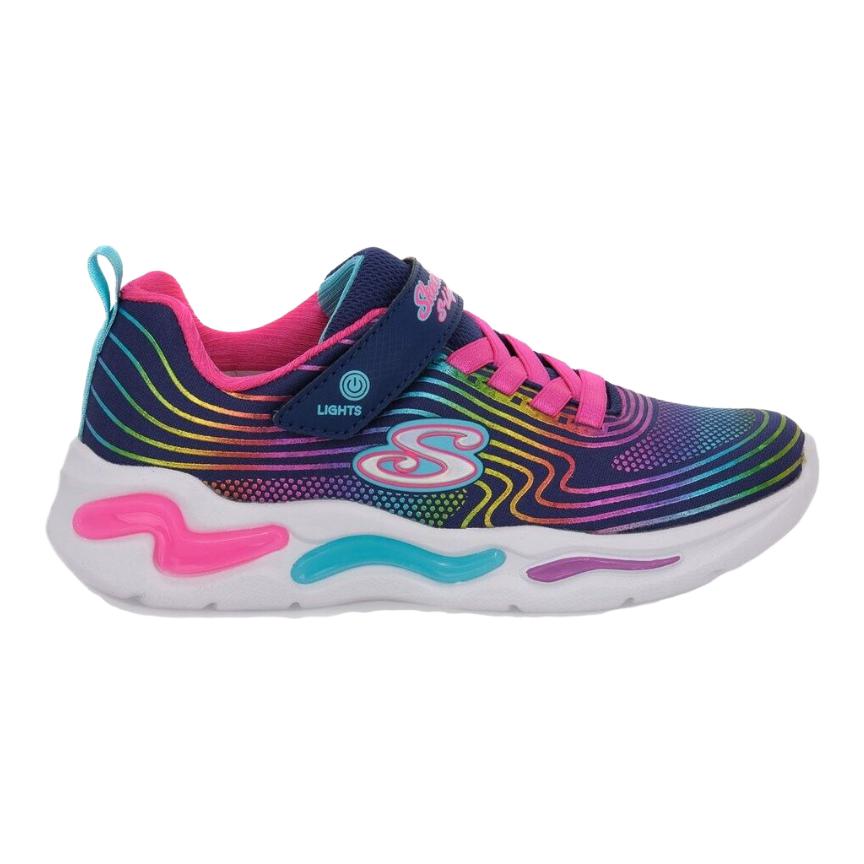 (PS) Skechers Wavy Beams 'Blue Rainbow' 302338-LNVMT