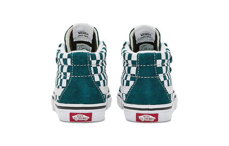 (TD) Vans SK8-Mid 'Green White Grid' VN0A5DXD60Q