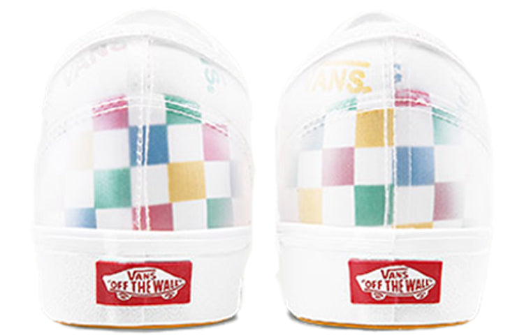 Vans ComfyCush Slip-Skool 'Vans Block - Multi Checkerboard' VN0A4P3E1TV