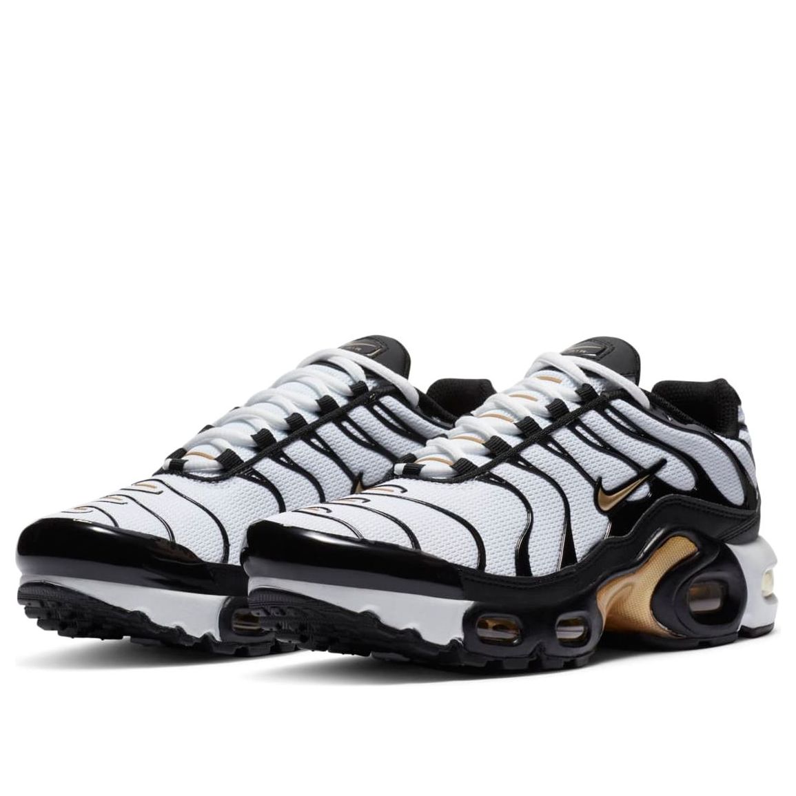 (GS) Nike Air Max Plus 'White Metallic Gold' CZ9196-001