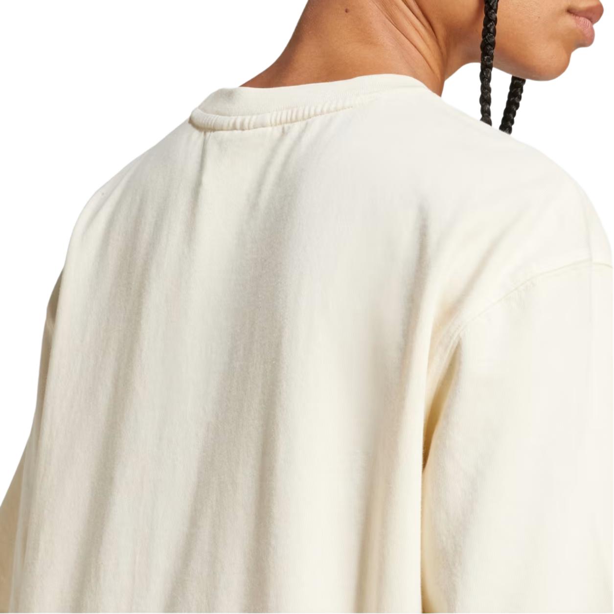 (WMNS) adidas Washed Oversized T-Shirt Asia Sizing 'White' JD0039