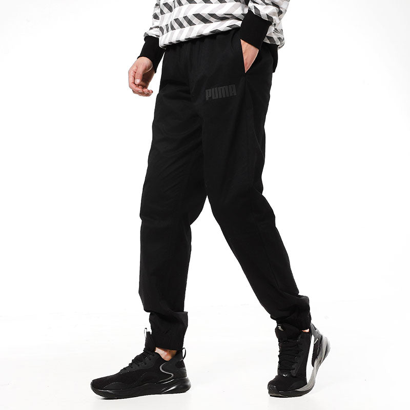 PUMA Modern Basics Chino Pants 'Black Grey' 588795-01