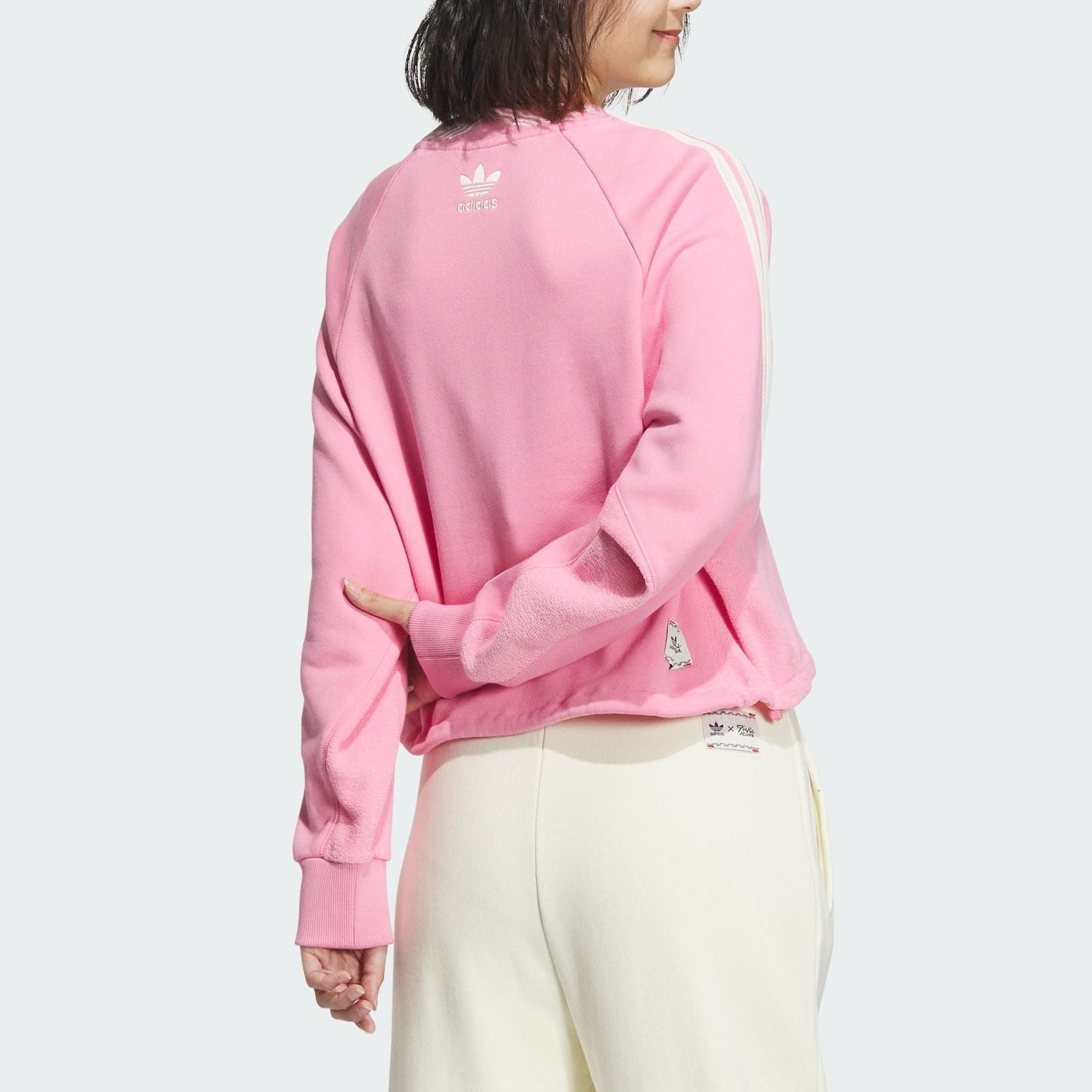 (WMNS) adidas Originals Crew Neck Sweatshirt Asia Sizing 'Pink' IX4229