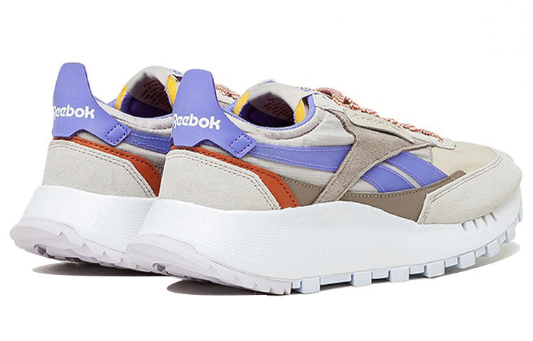 (WMNS) Reebok Classic Leather Legacy 'Sand Stone Hyper Purple' FY7434