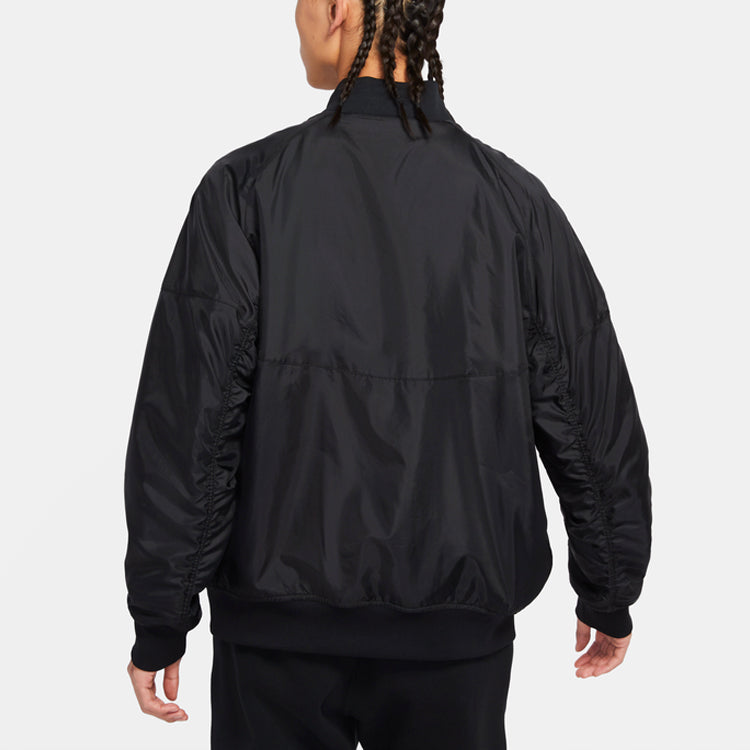 Men's Nike Plaid Reversible Loose Jacket Brown DR6864-104