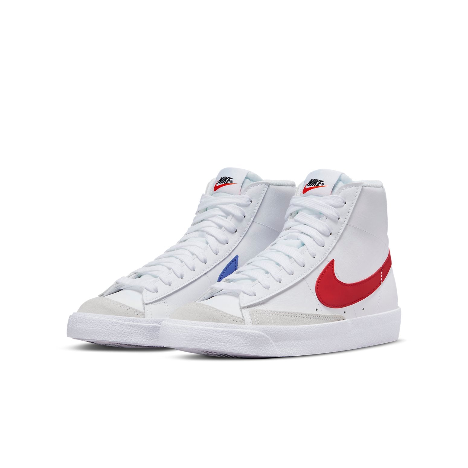 (GS) Nike Blazer Mid '77 'White Red Blue' DA4086-117