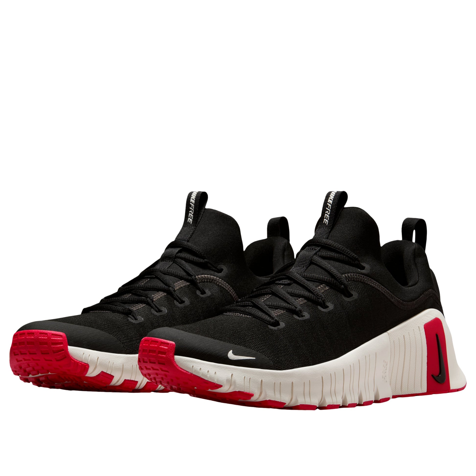 Nike Free Metcon 6 'Black University Red Sail' FJ7127-006