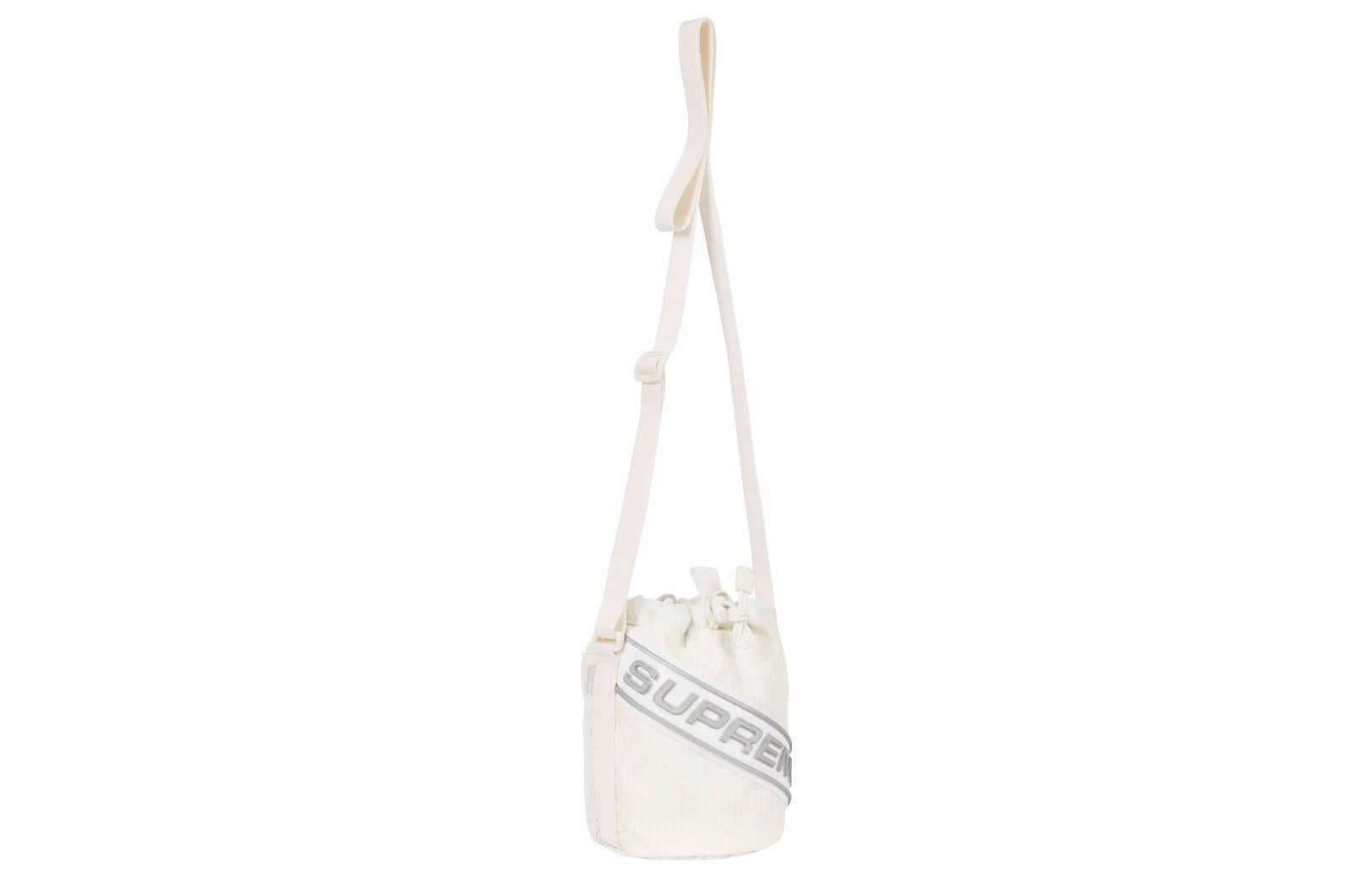 Supreme FW23 Small Cinch Pouch 'White' SUP-FW23-0821