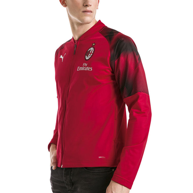 PUMA Jersey AC Milan Stadium Poly Jacket 'Red' 754864-02