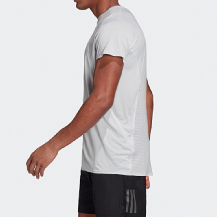 adidas Running Sports Short Sleeve Gray GF3221