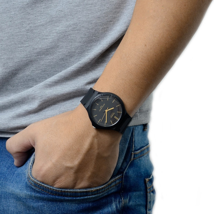 Casio Sheen Fashion Business Analog Watch 'Black Gold'  MW-240-1E2VDF