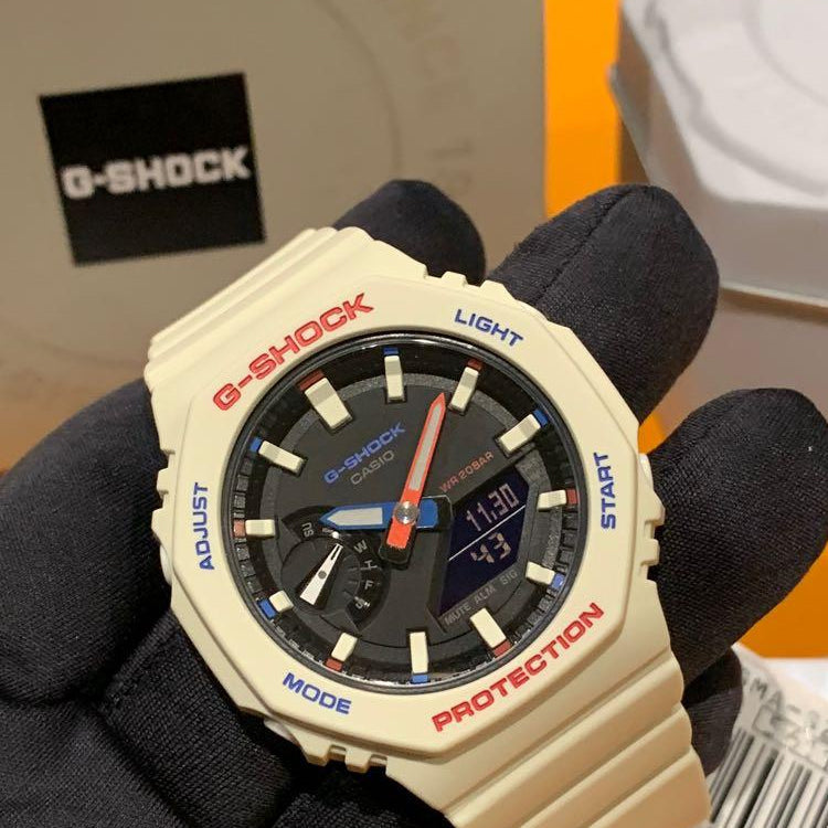 CASIO G-Shock Analog-Digital 'White' GMA-S2100WT-7A1JF