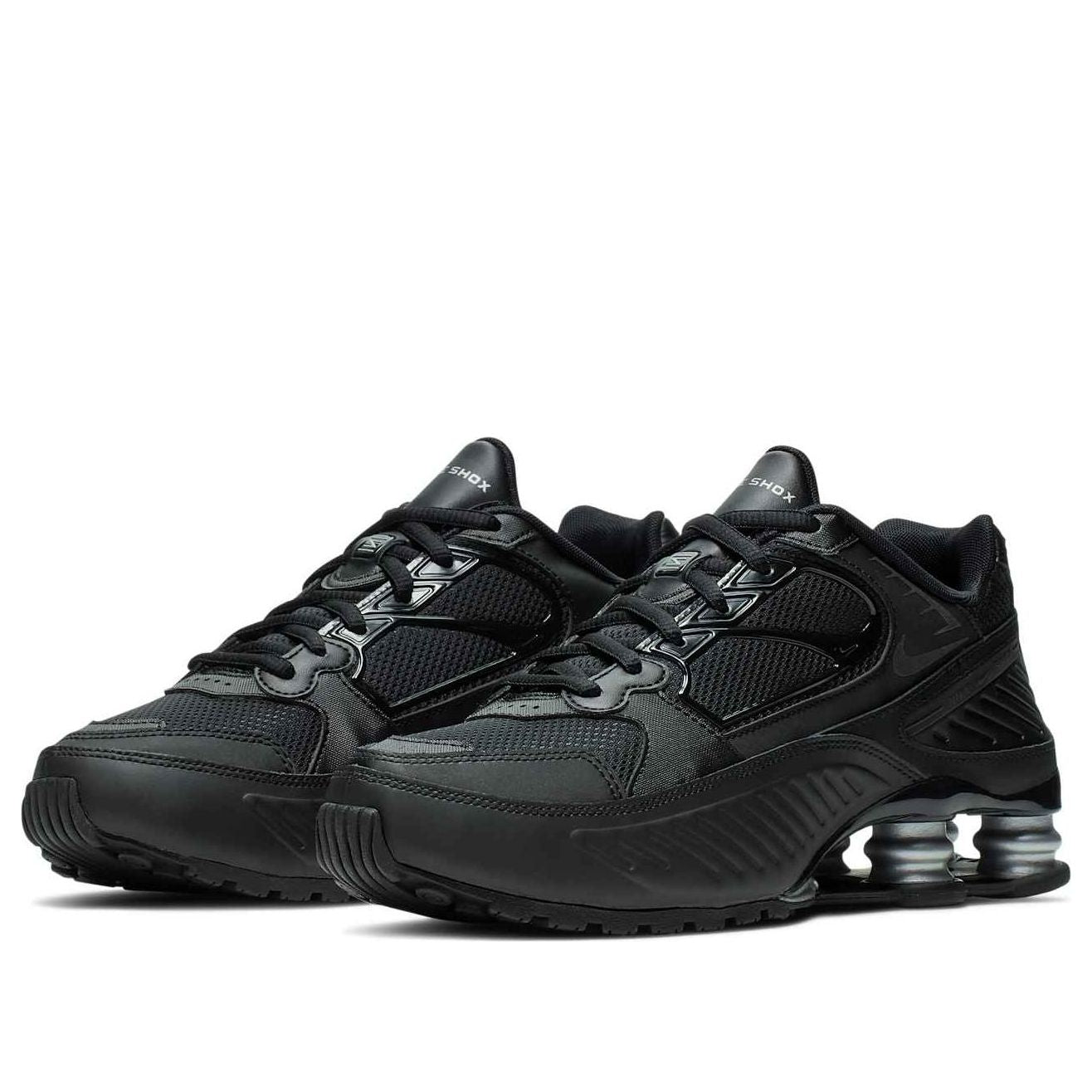 (WMNS) Nike Shox Enigma 'Black Metallic Silver' BQ9001-004