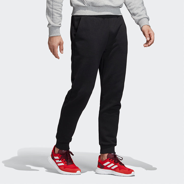 adidas Bb Tp Logo Print Foot Sport Trousers Men's Black EI4619