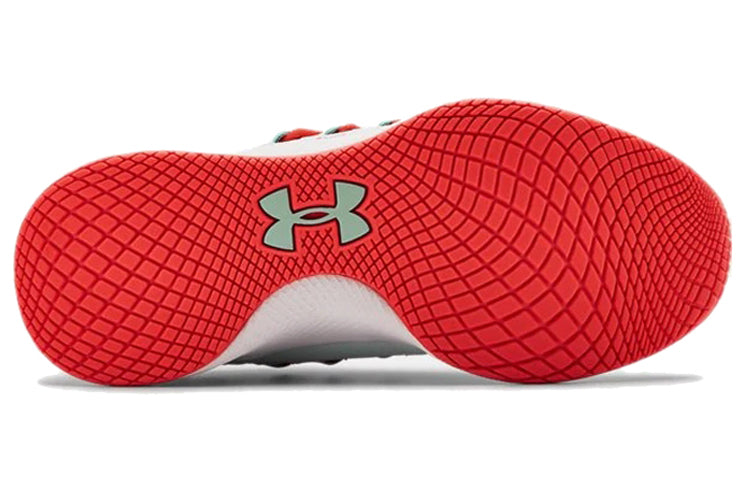 (WMNS) Under Armour Charged Breathe FN Print Blue/Orange 3023483-400
