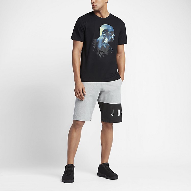 Apparel s Men Air Jordan AJ13 Black Cat T-Sh 833952-010