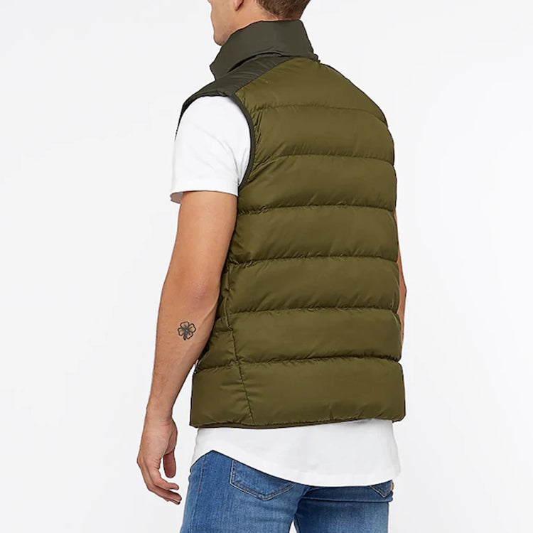 Men's Nike Logo Sports Brown Down Vest 928860-355