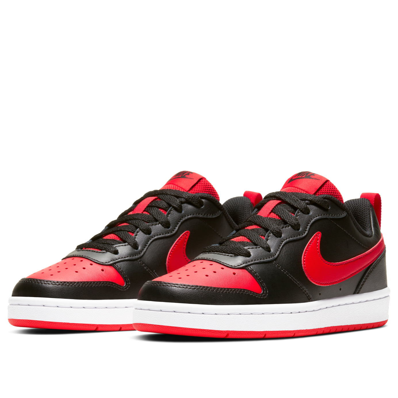 (GS) Nike Court Borough Low 2 'Bred' BQ5448-007